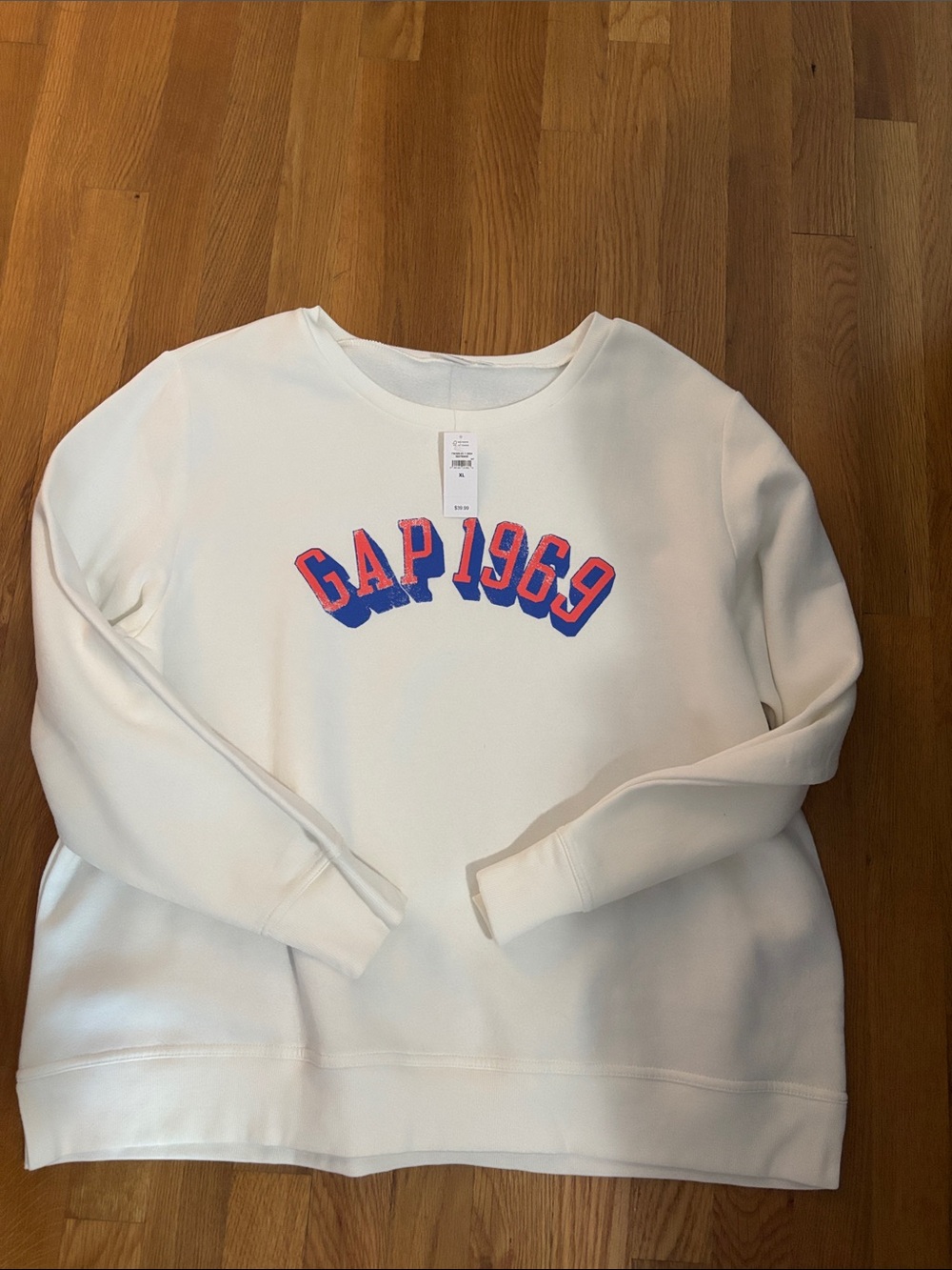 GAP 1969 Women's Cream Pullover Sweater - XL